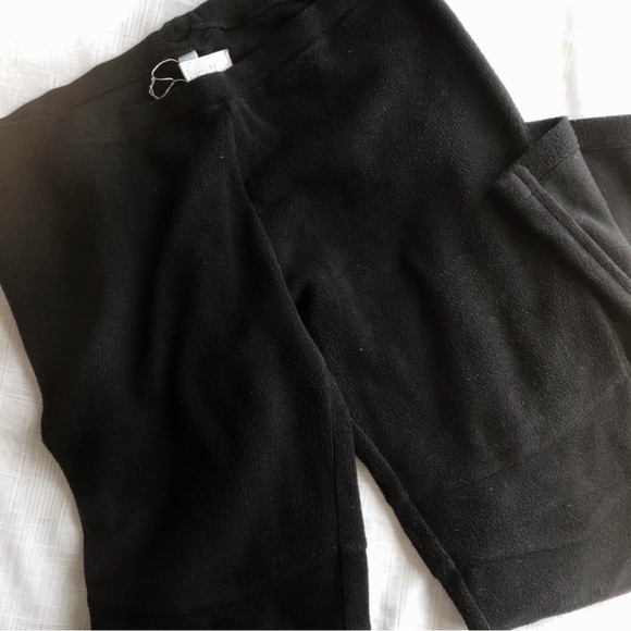 FaL NY Moto Set  Black Fleece Jacket & Pants Size Medium - Picture 11 of 16